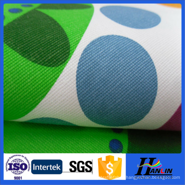 Eco-friendly dyed printed canvas fabric for bag